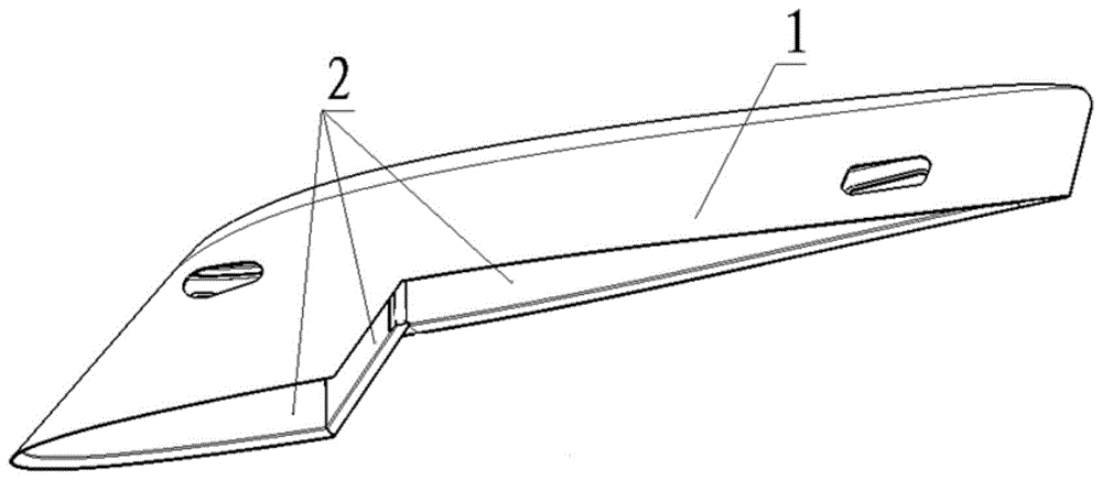 一种飞机垂尾的翼尖与盒段的对接结构的制作方法