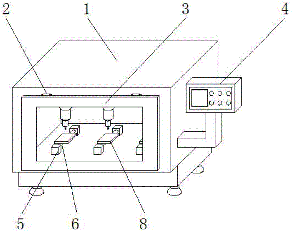 一种电路板生产用定向多工位钻孔机的制作方法