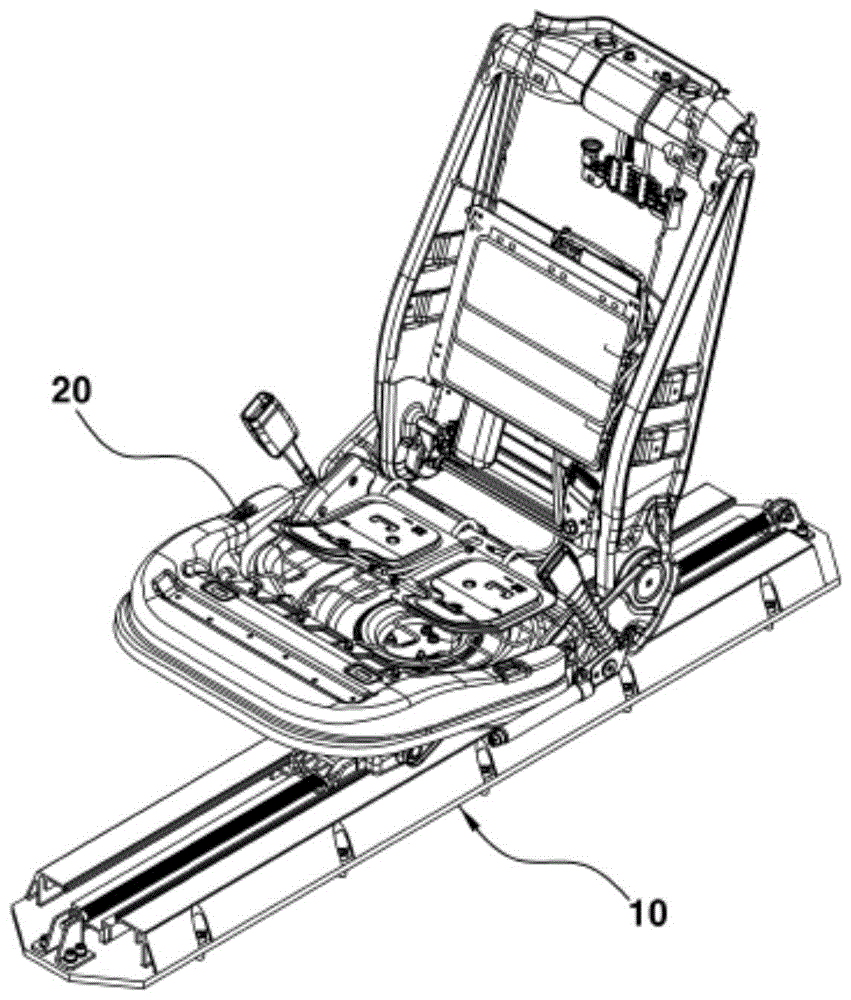 车辆用座椅滑轨装置的制作方法