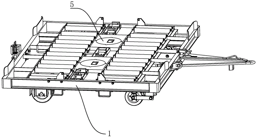 一种高稳定性的集装板拖车的制作方法