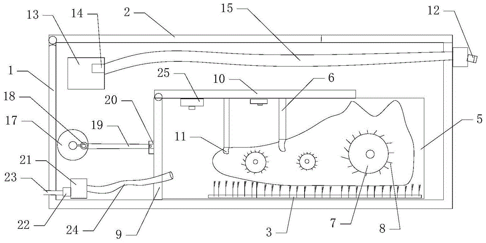 一种非浸泡式自动刷鞋机的制作方法