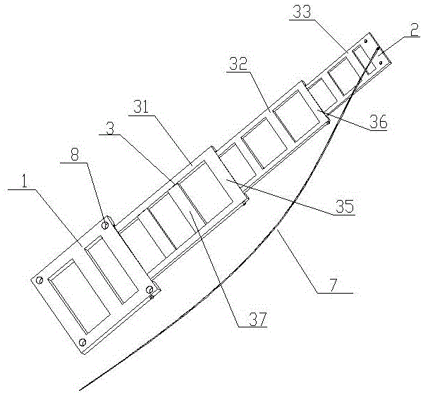 决堤口搭接架的制作方法