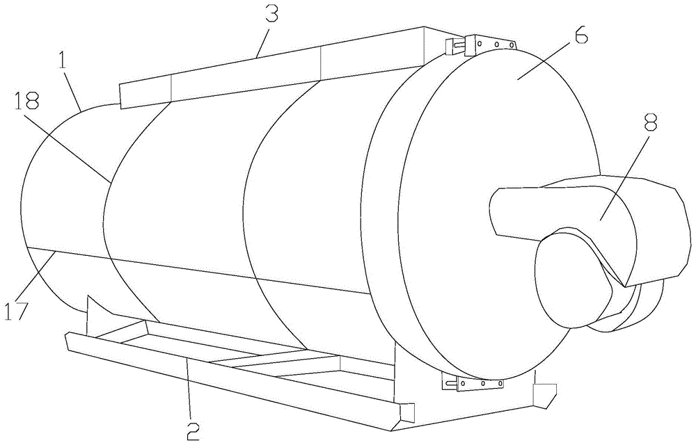 一种可降解甘蔗纸浆餐具加工用锅炉的制作方法