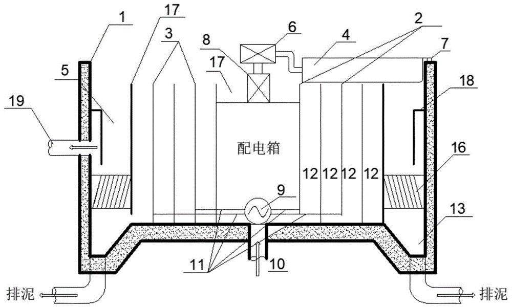 电絮凝装置的制作方法