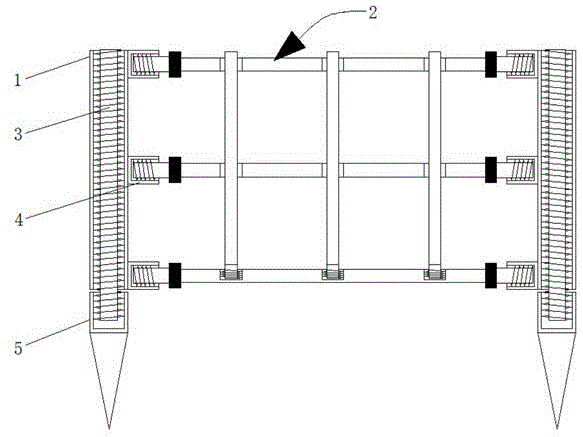 一种三七种植用防护围栏的制作方法