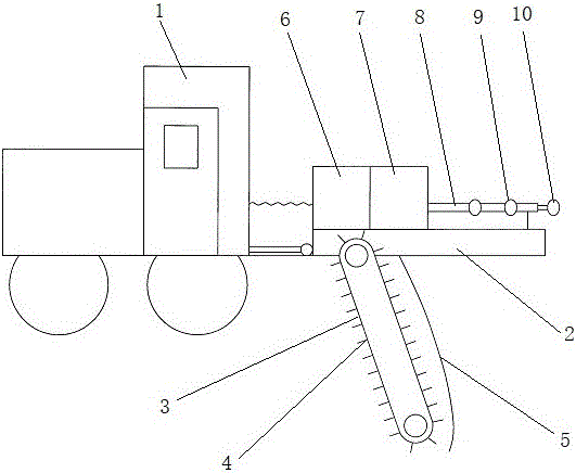 白山药挖掘机的制作方法