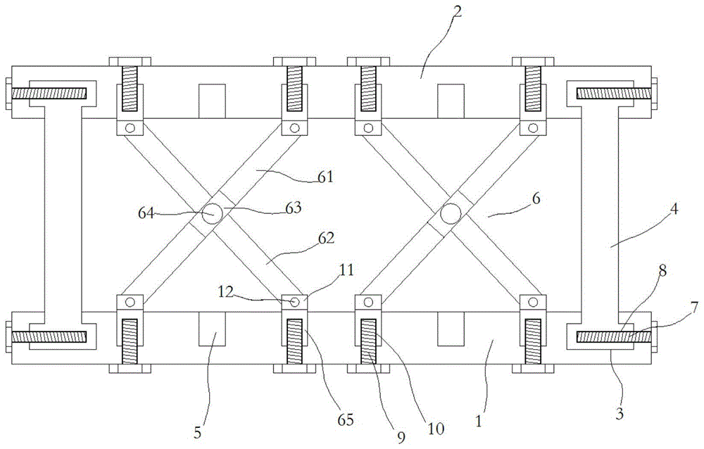 一种防震能力好的建筑用组合钢构件的制作方法