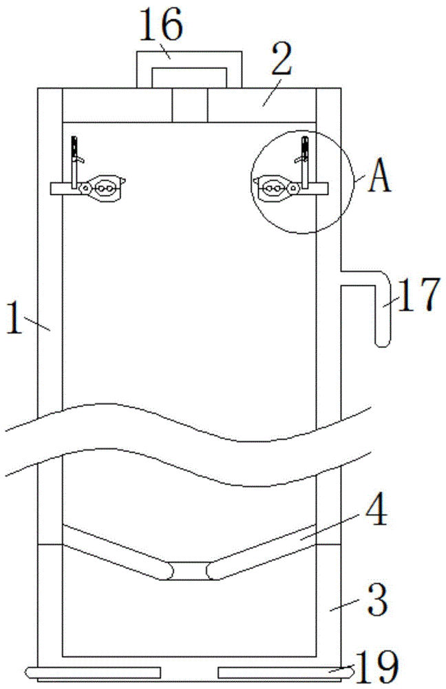 一种吸引器连接管吸痰端放置器的制作方法