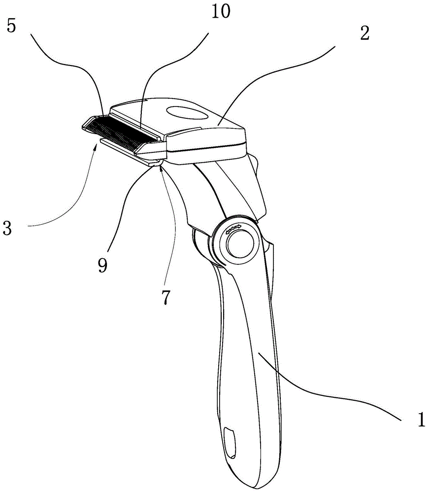 宠物梳子的制作方法