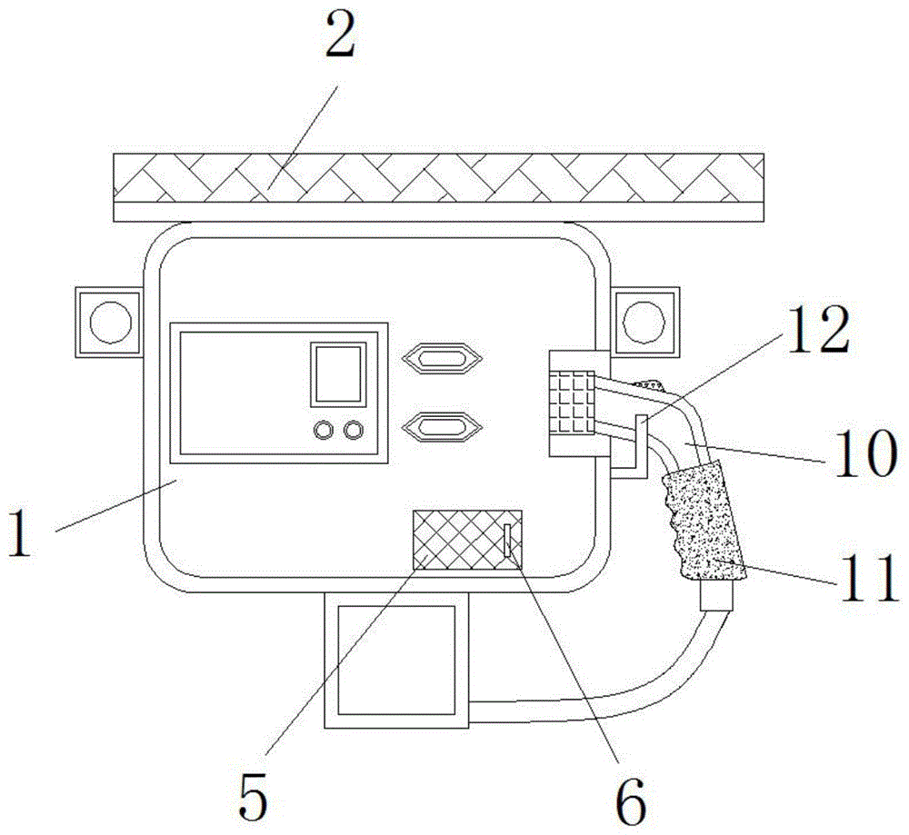 一种新能源汽车挂壁式充电桩的制作方法