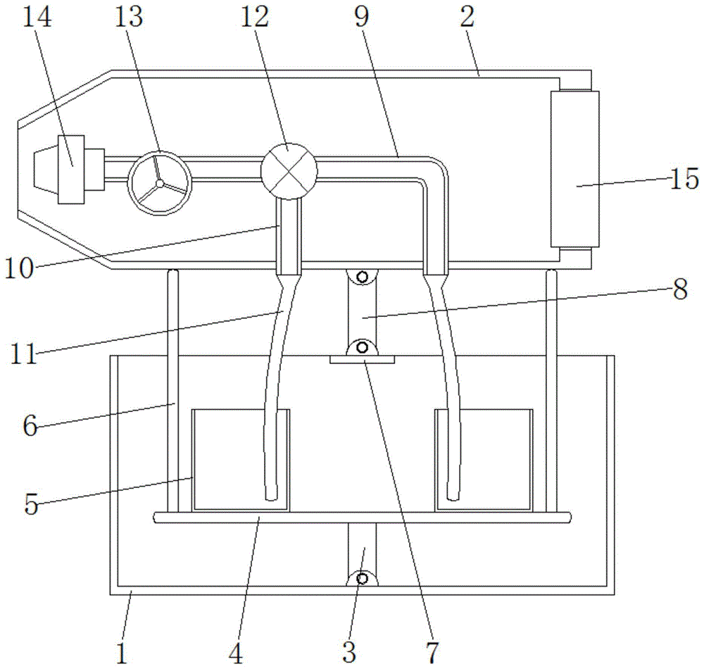 一种鸡场养殖用空气消毒喷雾器的制作方法