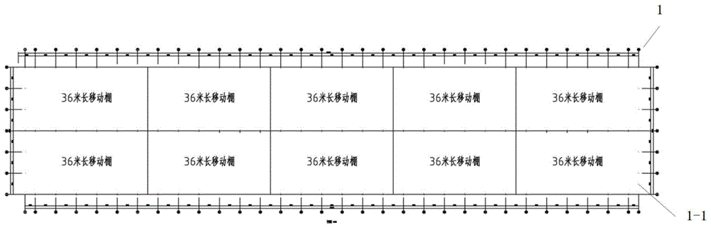 一种全封闭式预制场厂棚及其施工工艺的制作方法