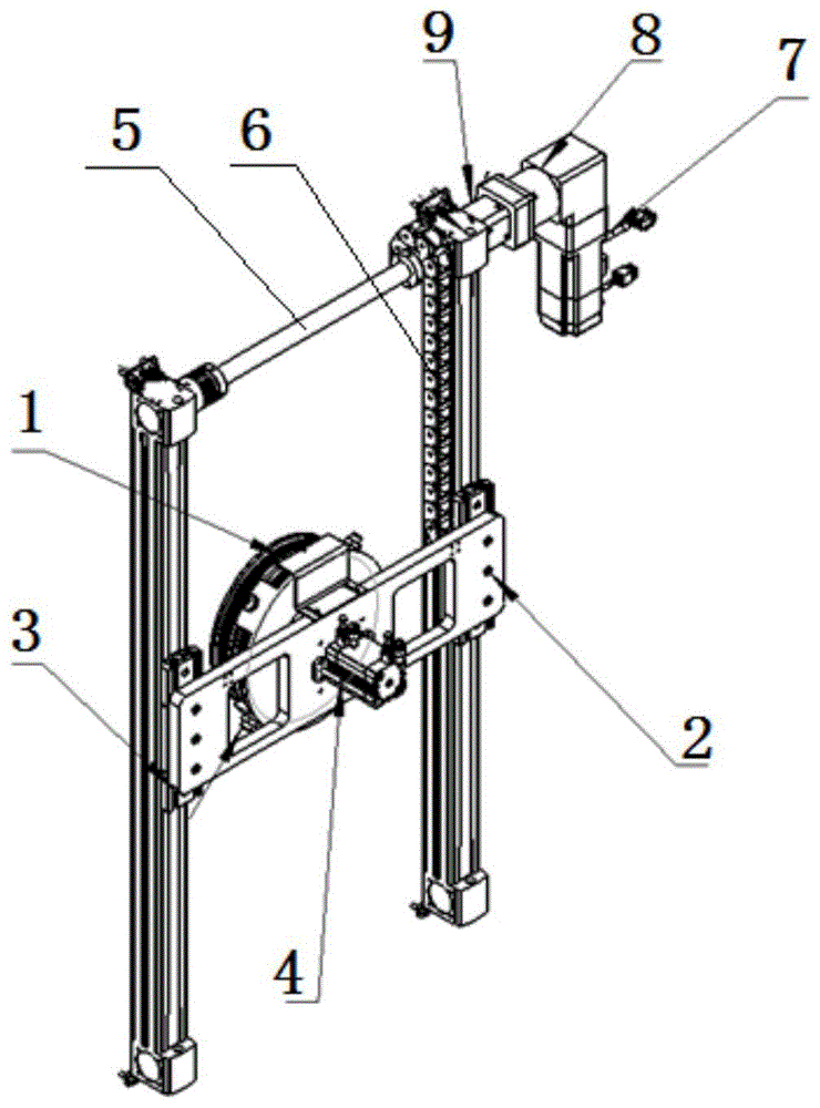 一种用于旋熔机的轮毂状物件转送装置的制作方法