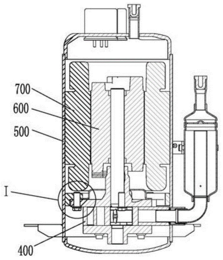 泵体固定组件及旋转压缩机的制作方法