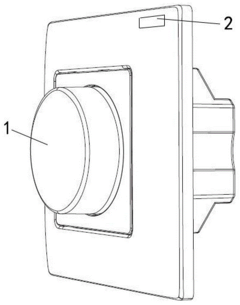 一种带光控功能的旋钮面板0-10V调光器的制作方法