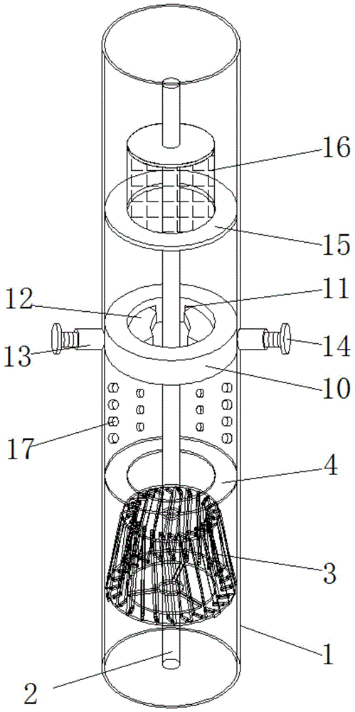 一种外向型旋叶管束除雾器的制作方法