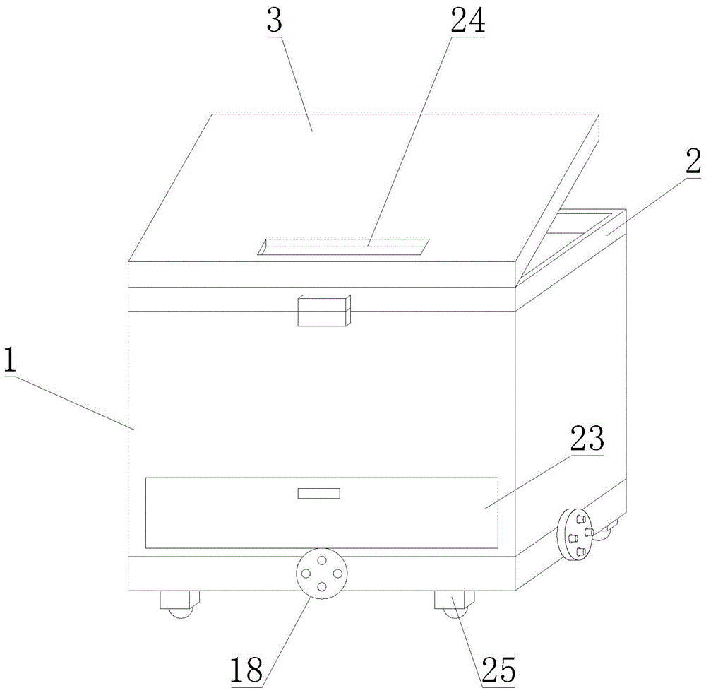 一种建筑工程造价预算专用的设备箱的制作方法