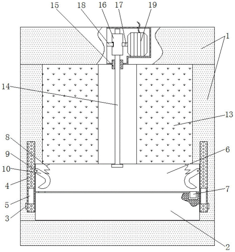 一种组合式冰箱门体发泡模具的制作方法