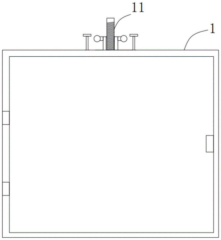 一种机械设计绘图用工具存放装置的制作方法