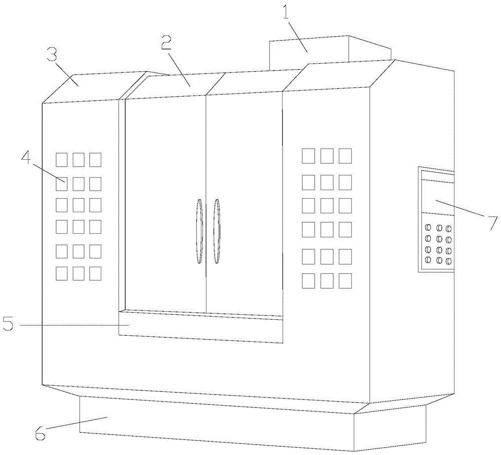 一种高效数控刀具养护车削加工中心的制作方法