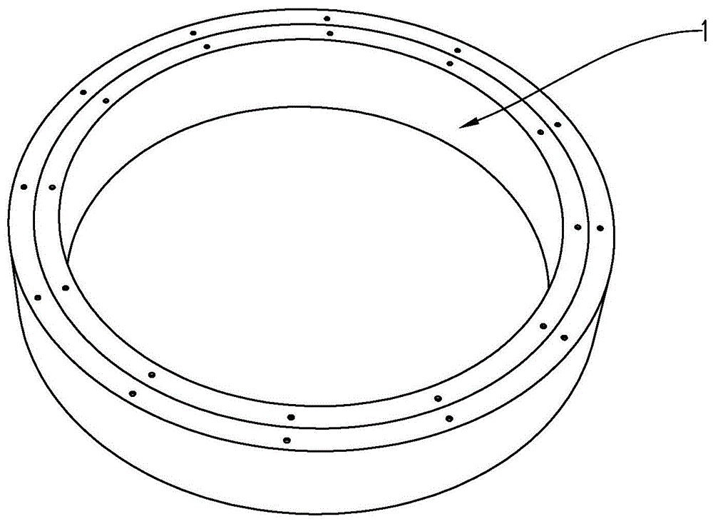 一种十字交叉滚子轴承内圈滚子装配槽口结构的制作方法