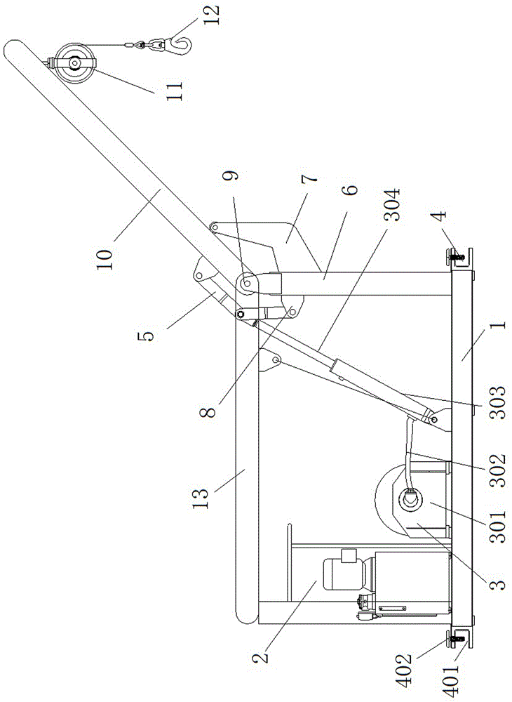 一种紧凑型门型起重机的制作方法