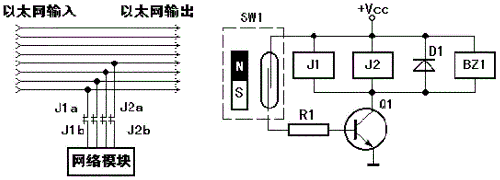 一种基于断网检测的物联网门磁报警器的制作方法