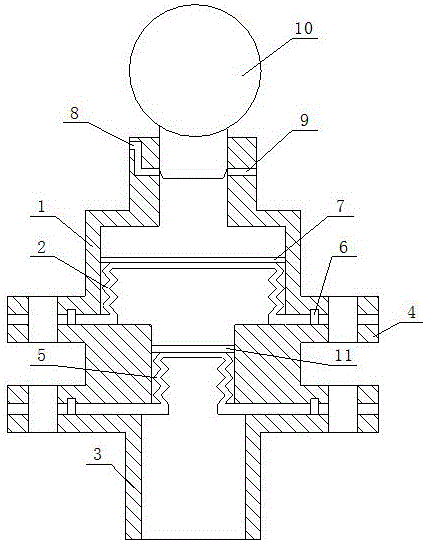 一种灌浆压力传感装置的制作方法