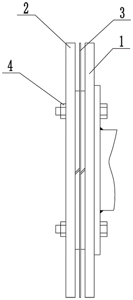 板坯结晶器的电磁搅拌器磁极水冷线圈制作工装的制作方法