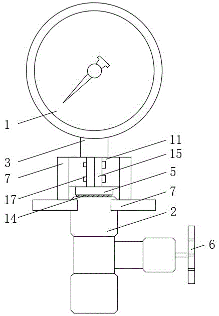 一种流体测量用压力仪表的制作方法