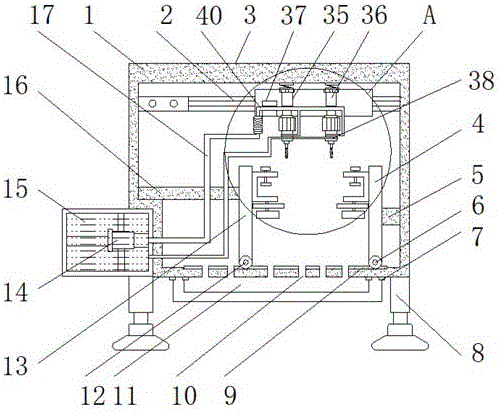 一种自动化模具打孔设备的制作方法