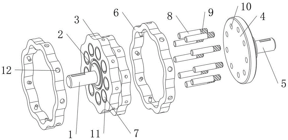 一种摆线针轮减速机的齿轮结构的制作方法