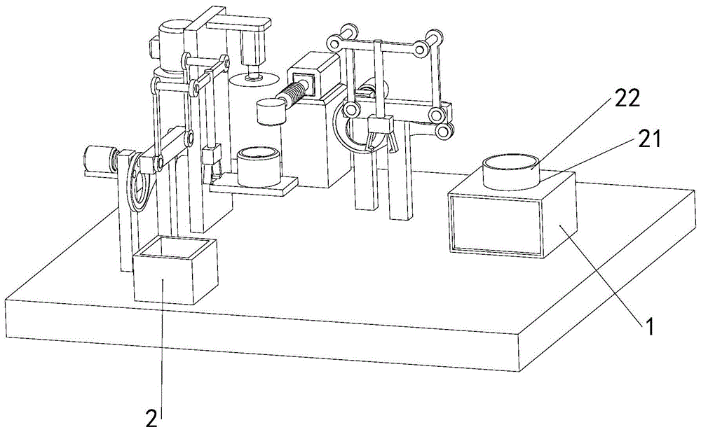 一种抽油泵用球阀压铸装置的制作方法