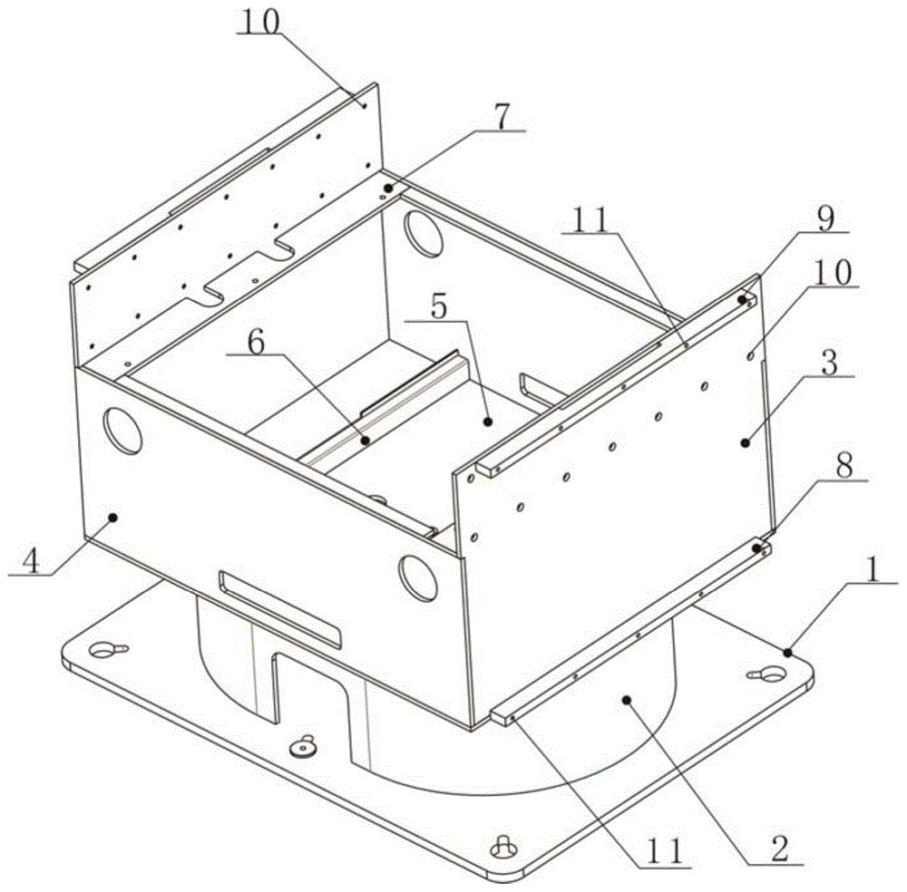 一种SLA光固化3D打印机模块式独立机座的制作方法