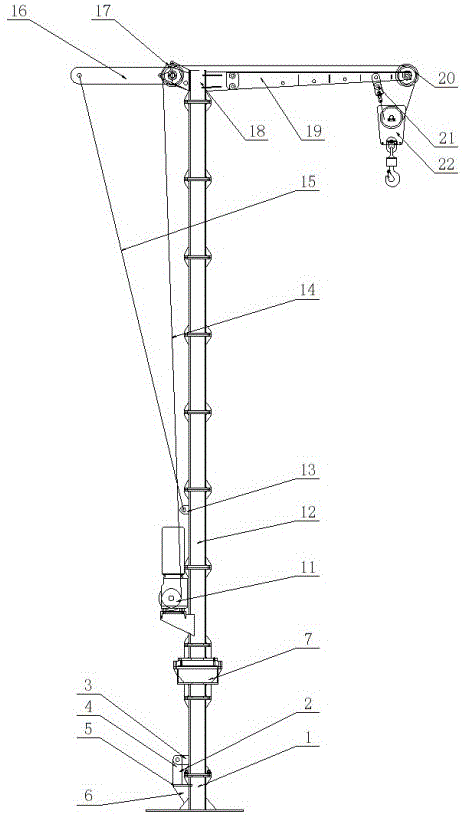 一种新型旋转吊的制作方法