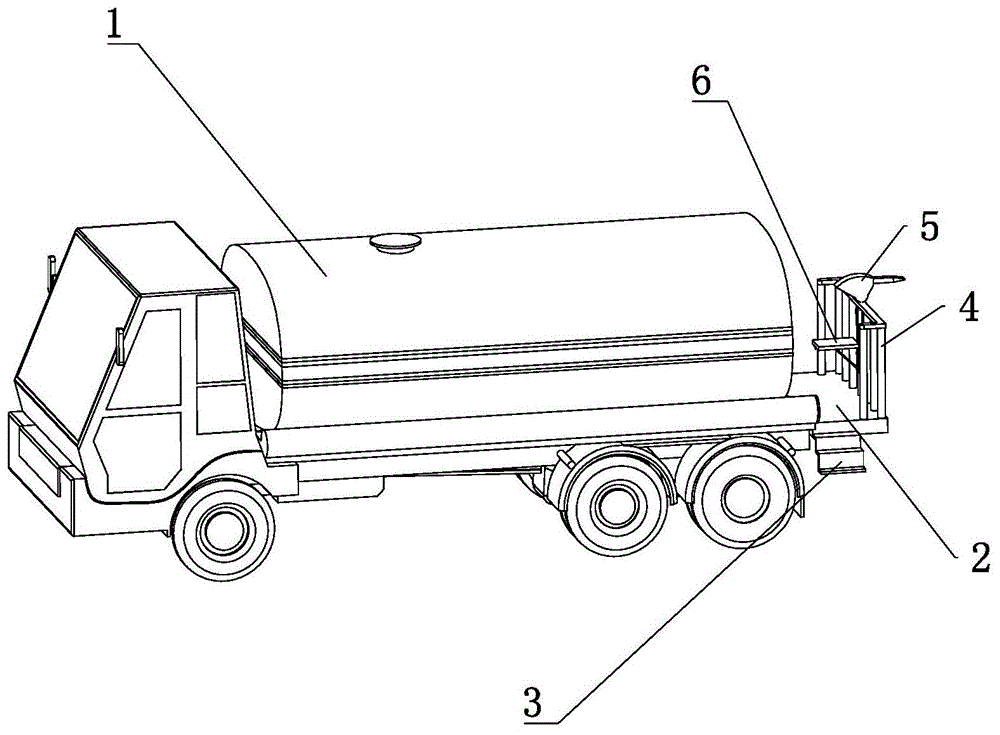 背景技术:洒水车又称为喷洒车,多功能洒水车,园林绿化洒水车,水罐车