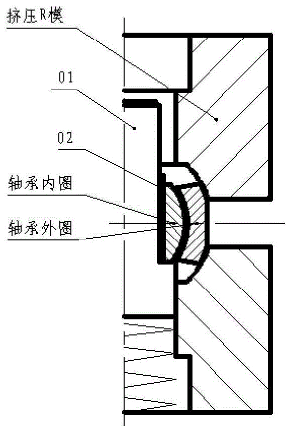 挤压模具定位装置及挤压模具的制作方法