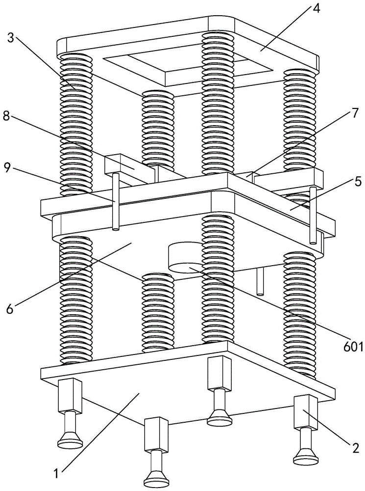 一种建筑工程施工用吊架结构的制作方法