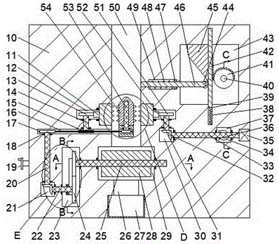 一种建筑材料用可调节式磨粉装置的制作方法