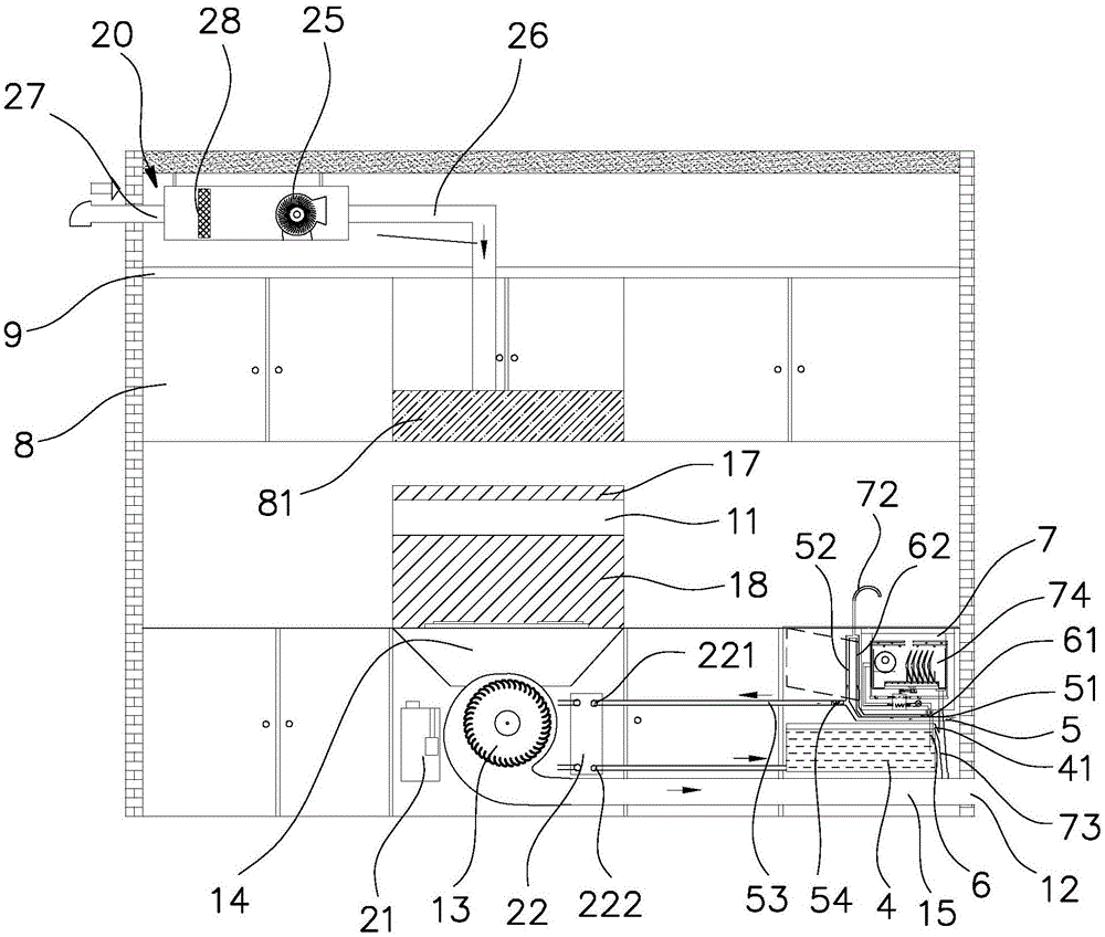 一种空调式集成灶系统的制作方法