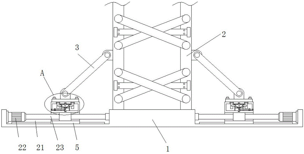 一种钢板电梯井架的制作方法