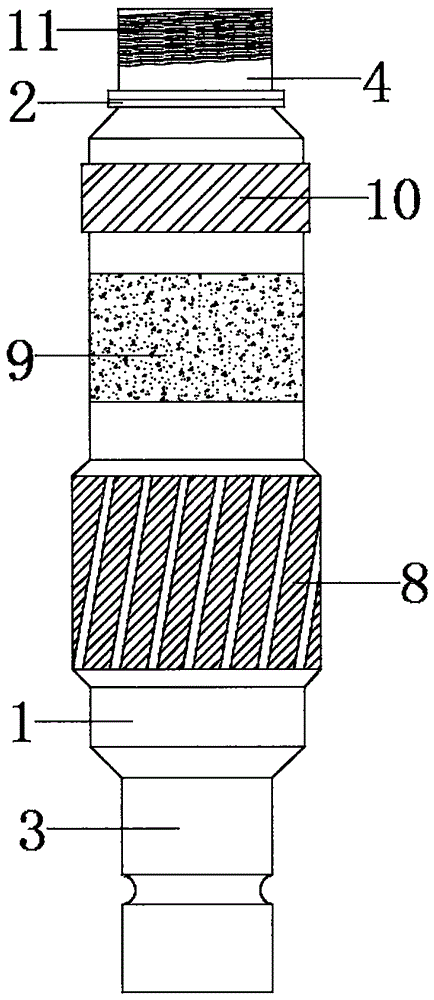 一种井下套管内壁刮削器的制作方法