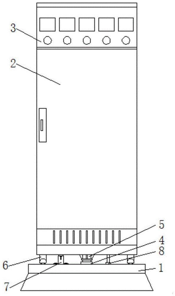 一种底座可转动方便检修的高低压开关柜的制作方法
