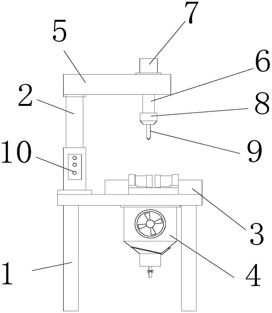 一种环保型钻床的制作方法