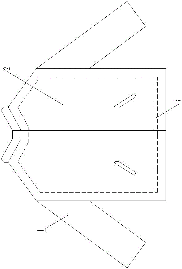 一种便于检测内部材质的羽绒服内里的制作方法