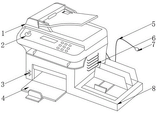 一种具有装订功能的打印机的制作方法