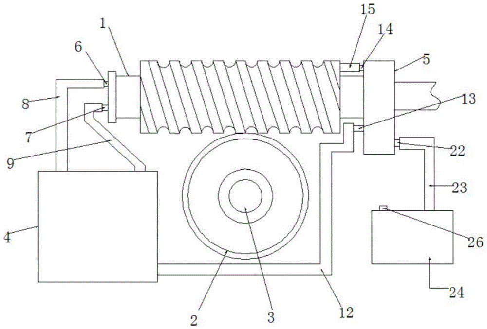 一种涡轮蜗杆转向器的制作方法