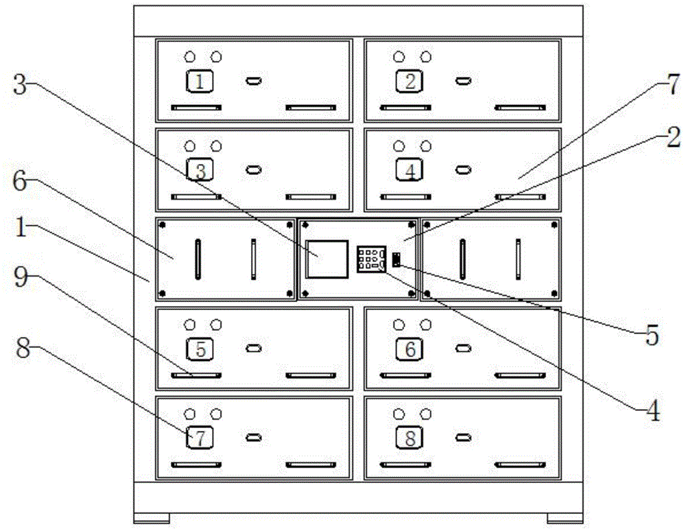 一种智能抽屉柜的制作方法