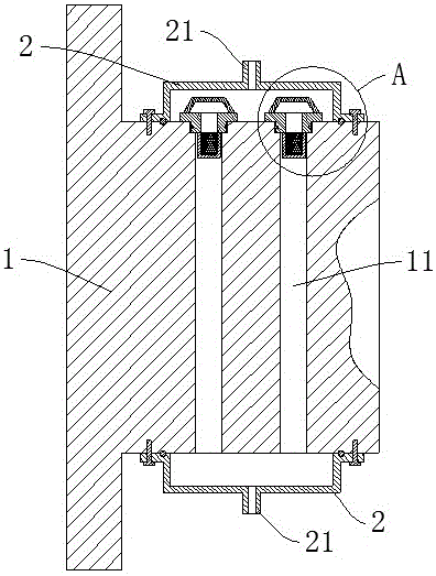 具有冷却结构的热挤压成型模具的制作方法