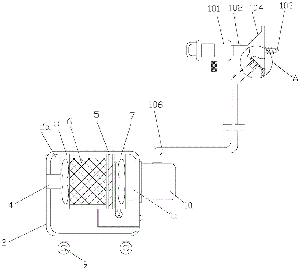 一种用于建筑装饰施工的墙面钻孔装置的制作方法